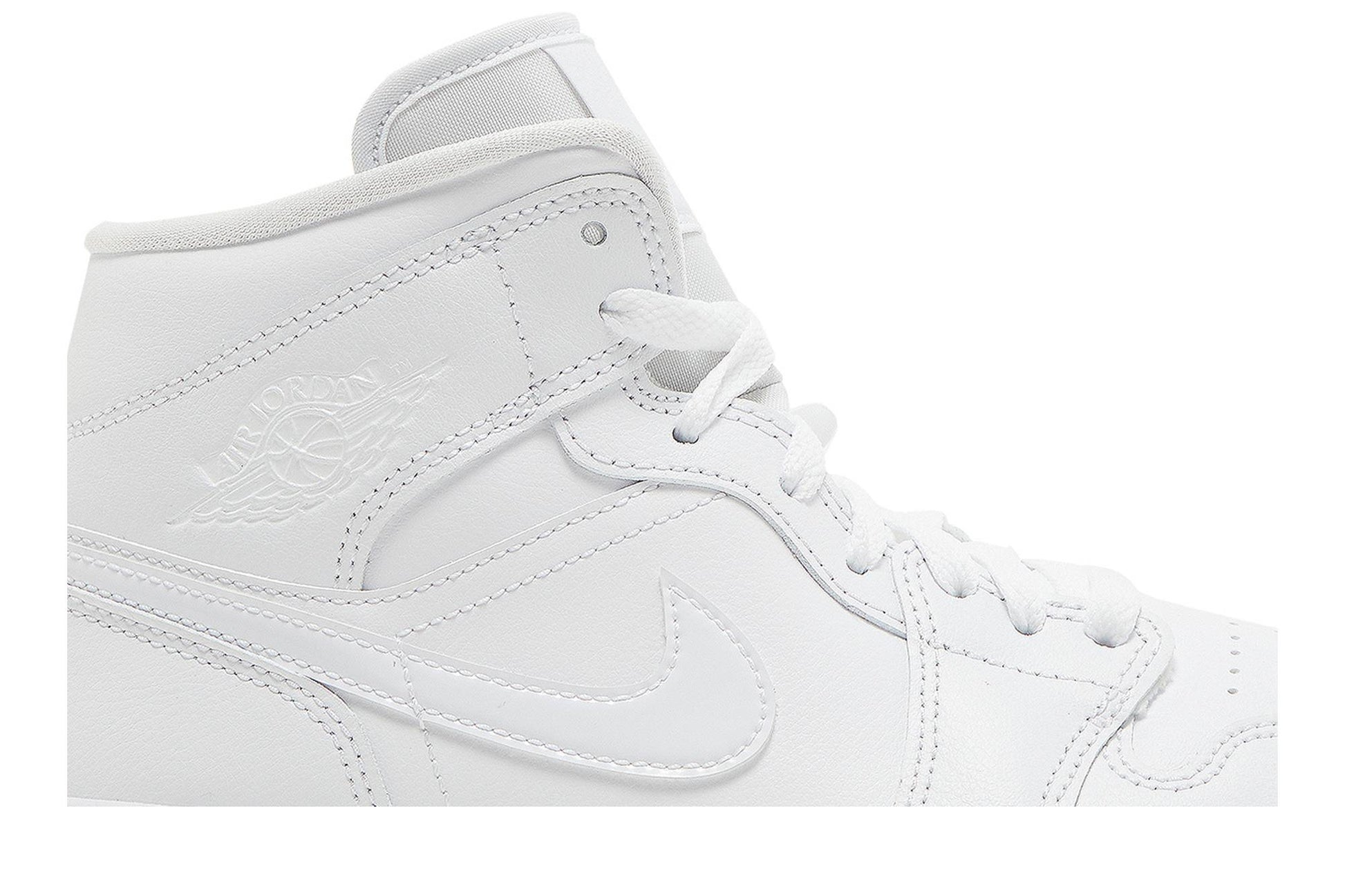( Women ) Air Jordan Mid Triple White 2022 DV0991-111
