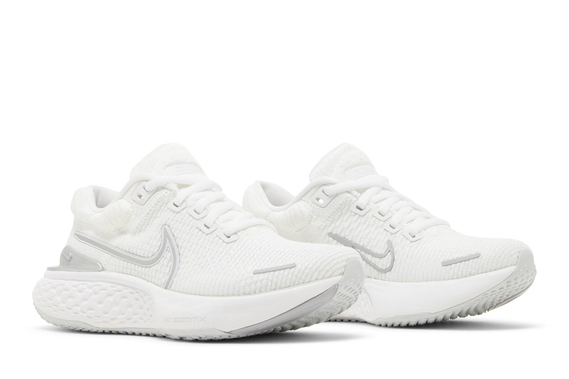 ( Women ) Nike ZoomX Invincible Run Flyknit 2 White Pure Platinum DC9993-101