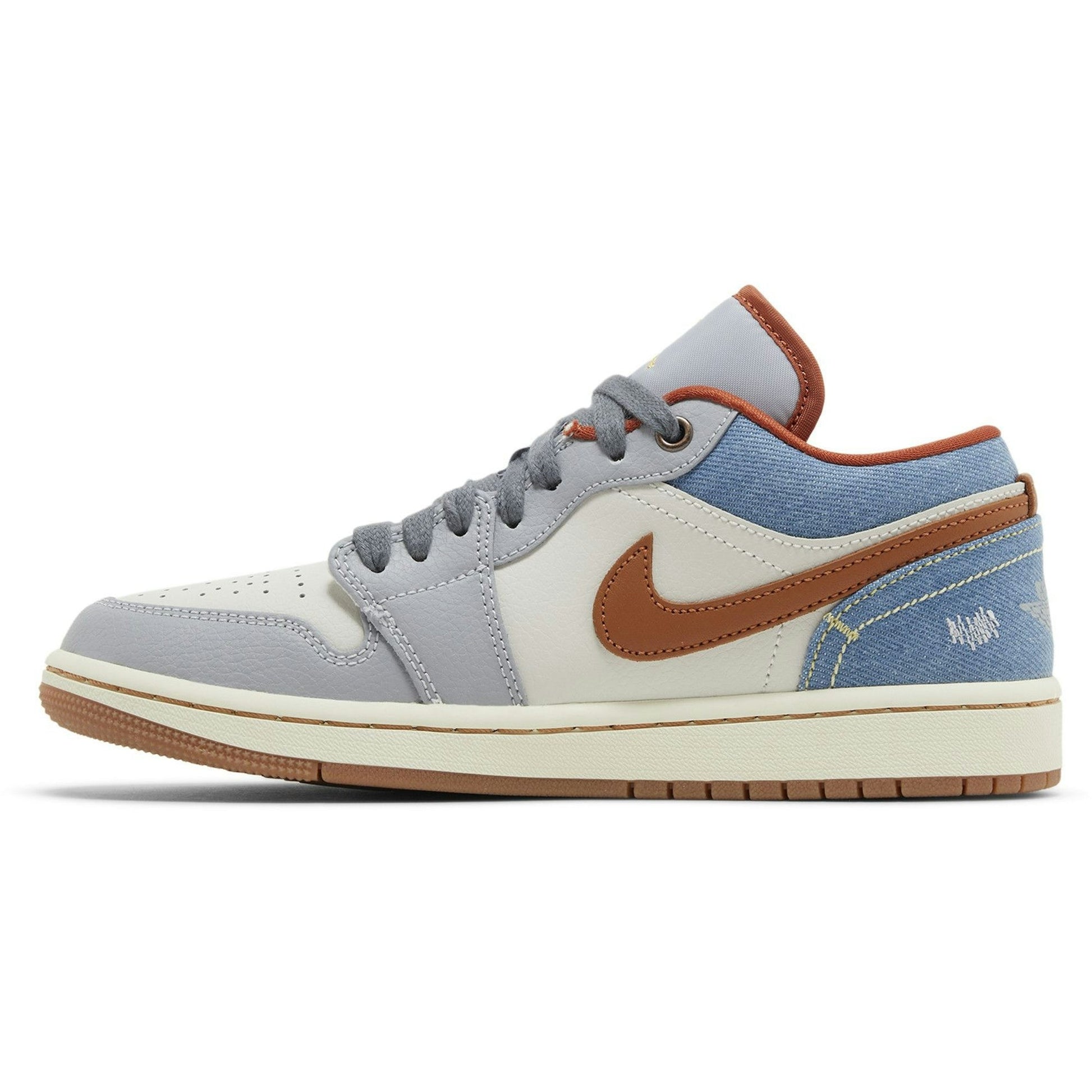 ( Women ) Air Jordan 1 Low Phantom Denim FZ5045-091