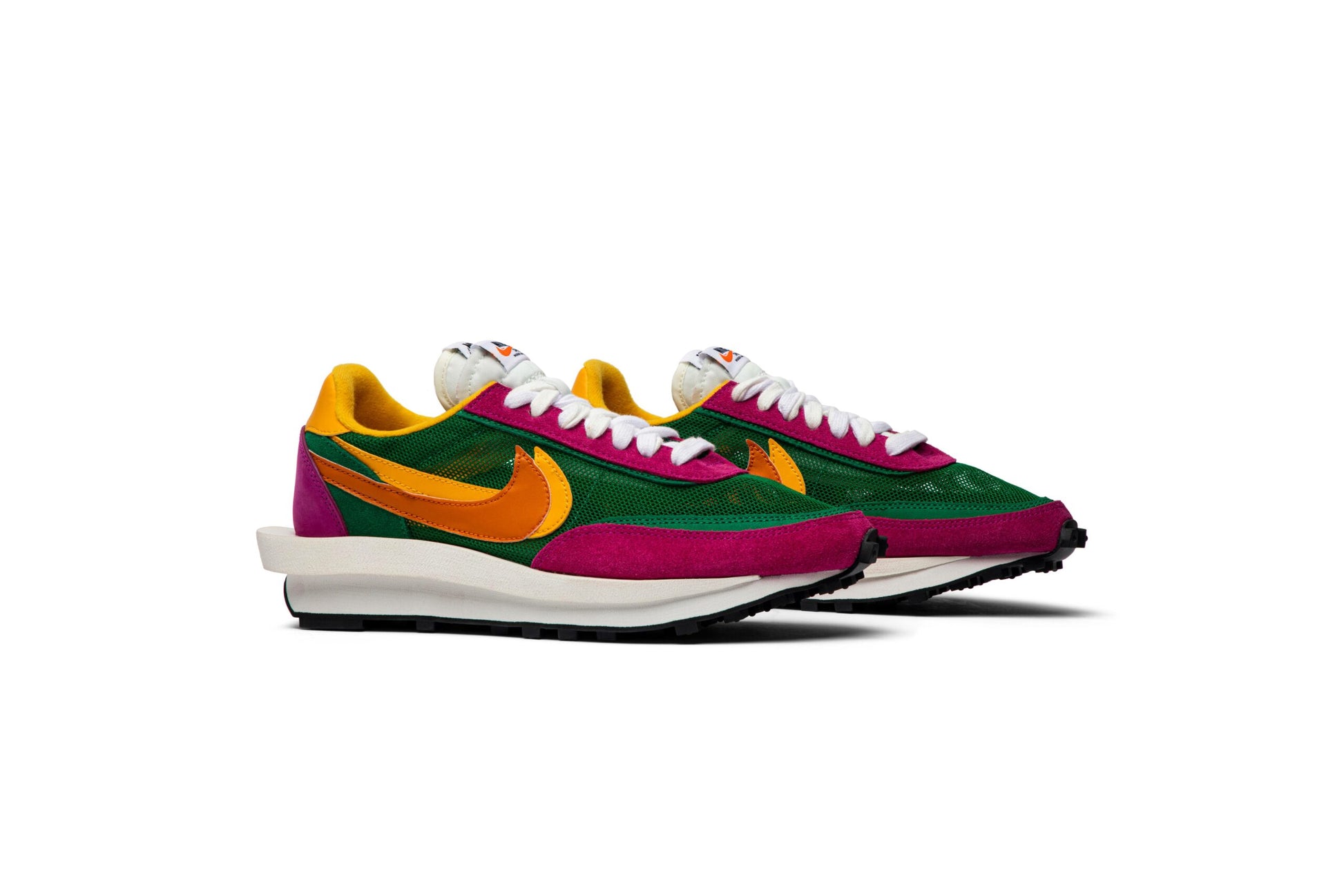 Sacai X Nike LDWaffle Pine Green BV0073-301