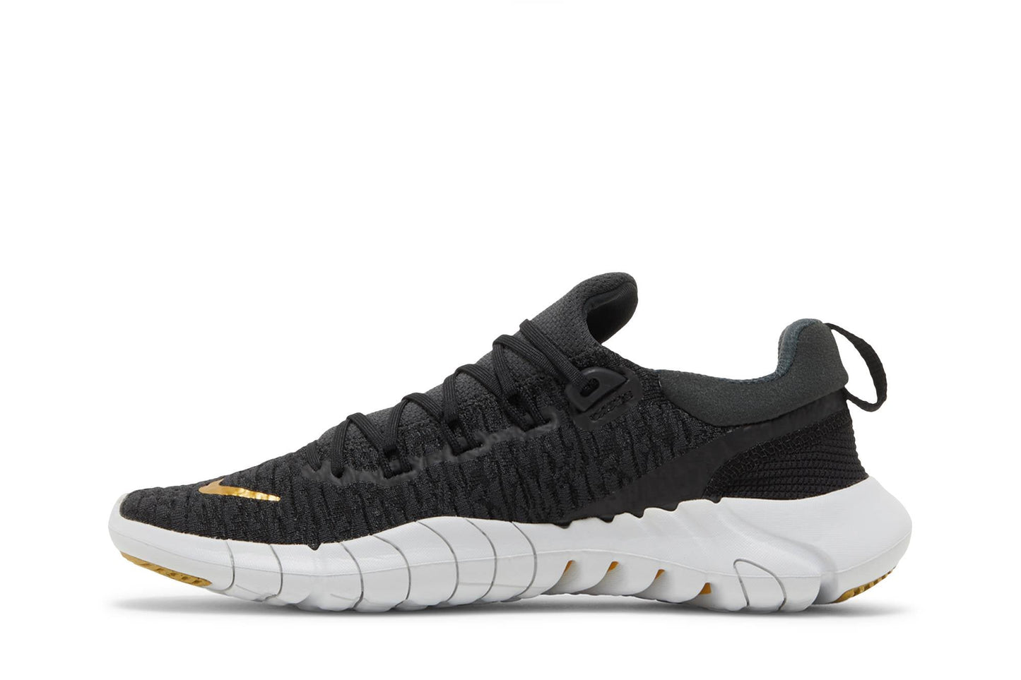 ( Women ) Nike Free Run 5.0 Next Nature 'Dark Smoke Grey Metallic Gold Coin' CZ1891-005