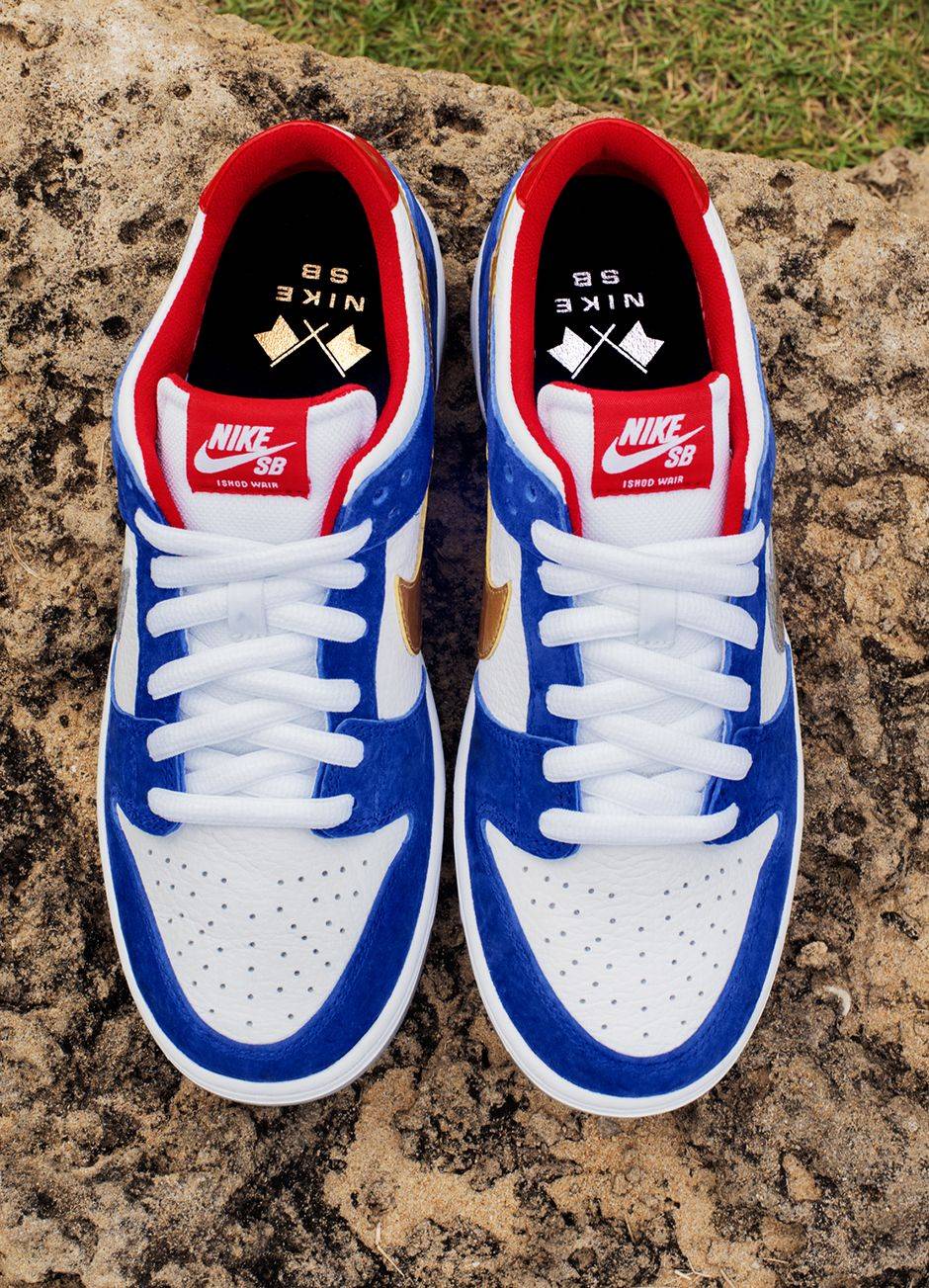 Ishod Wair X Nike SB Dunk Low Pro BMW 839685-416