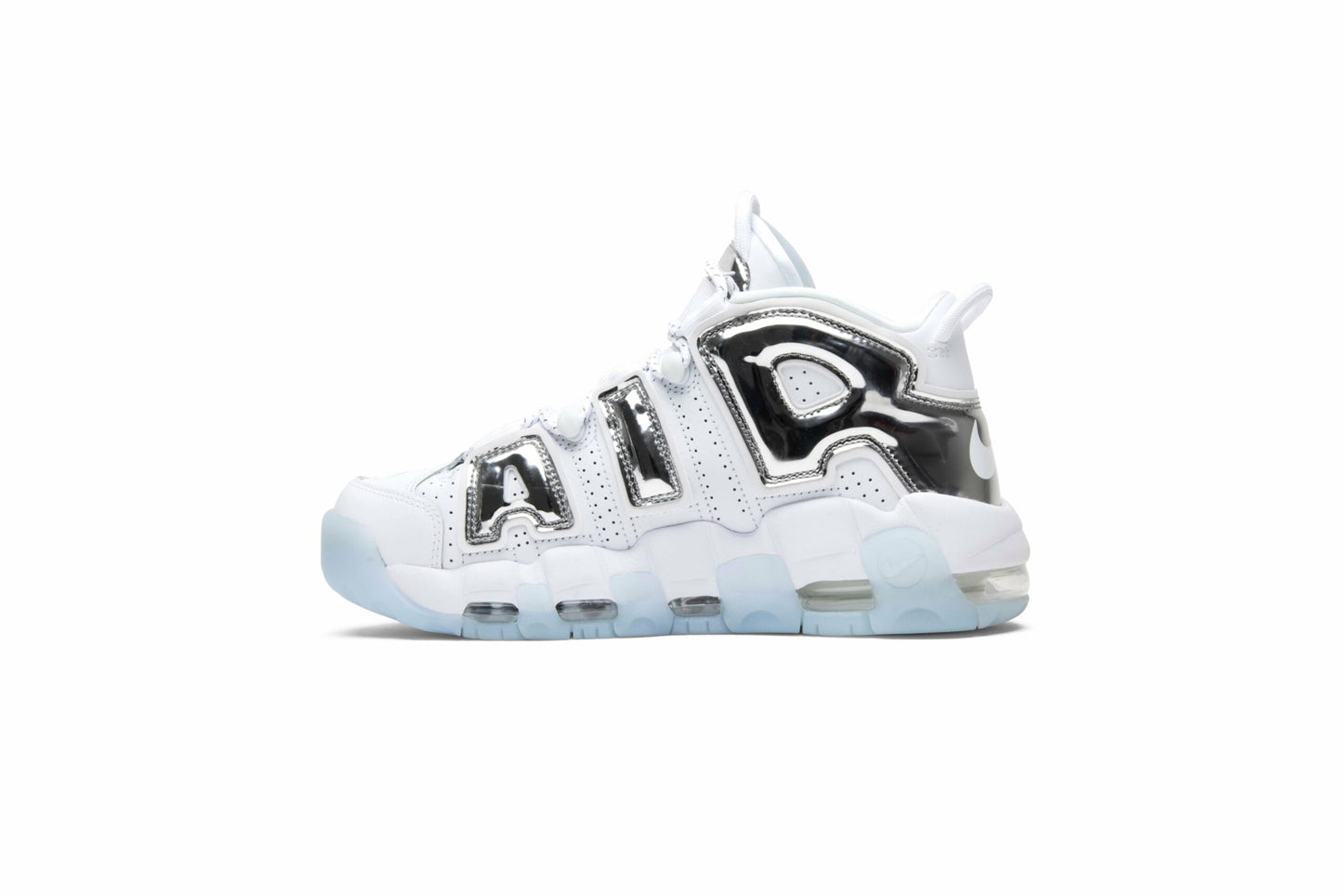 ( Women ) Nike Air More Uptempo Chrome 917593-100