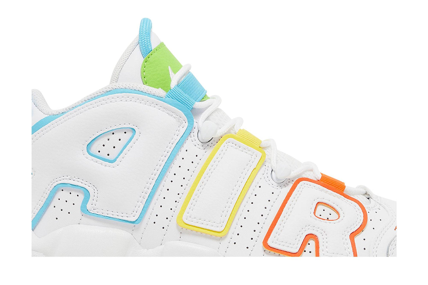 ( Grade School ) Nike Air More Uptempo White Rainbow FJ4624-100