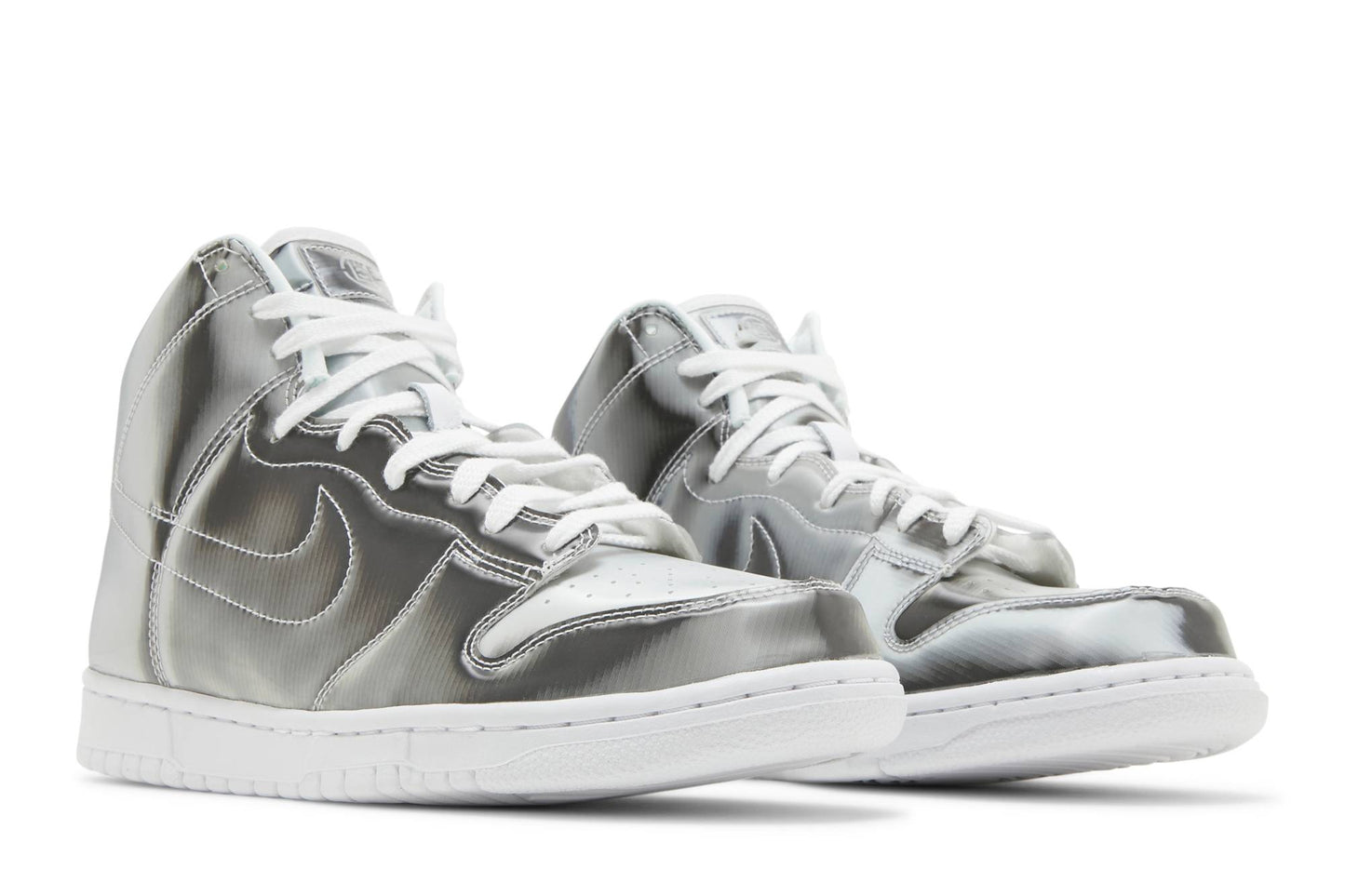 CLOT X Nike Dunk High 'Silver Metallic' DH4444-900