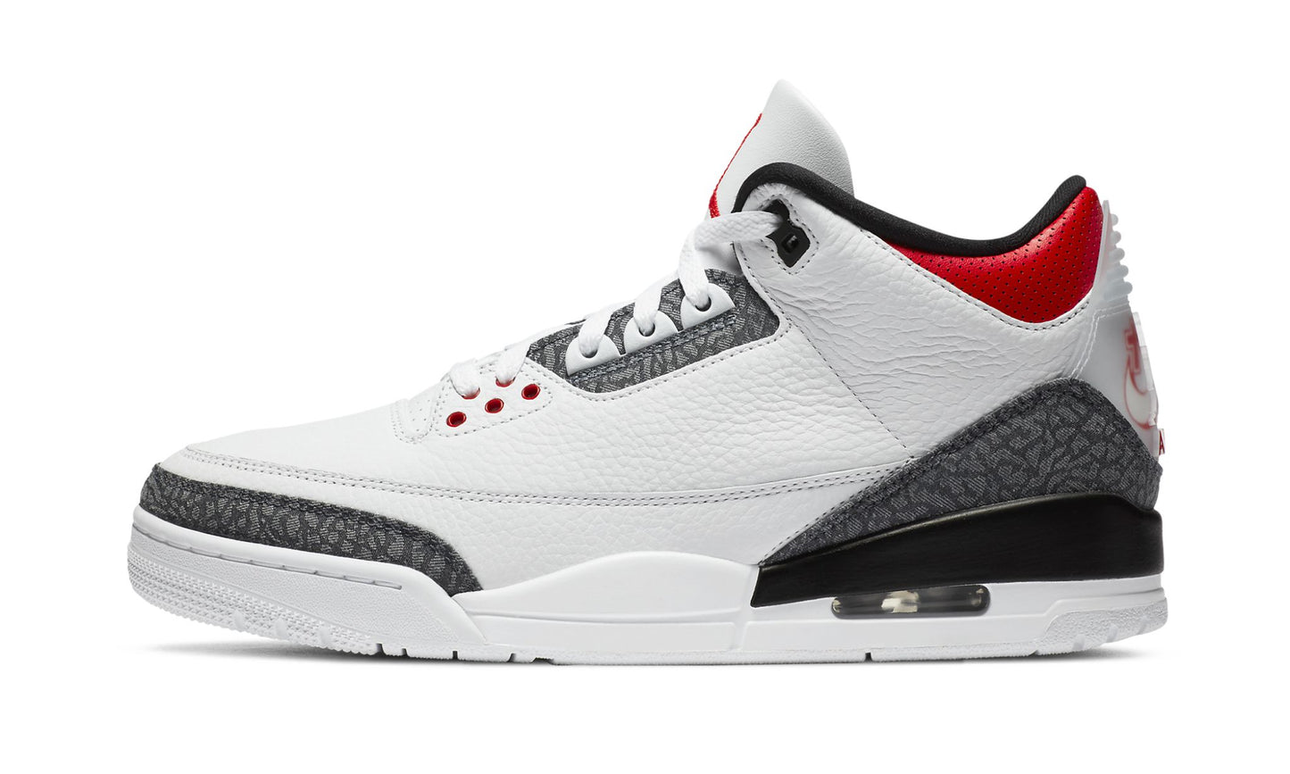 Air Jordan 3 Retro SE-T Denim "Japan Exclusive – Fire Red"