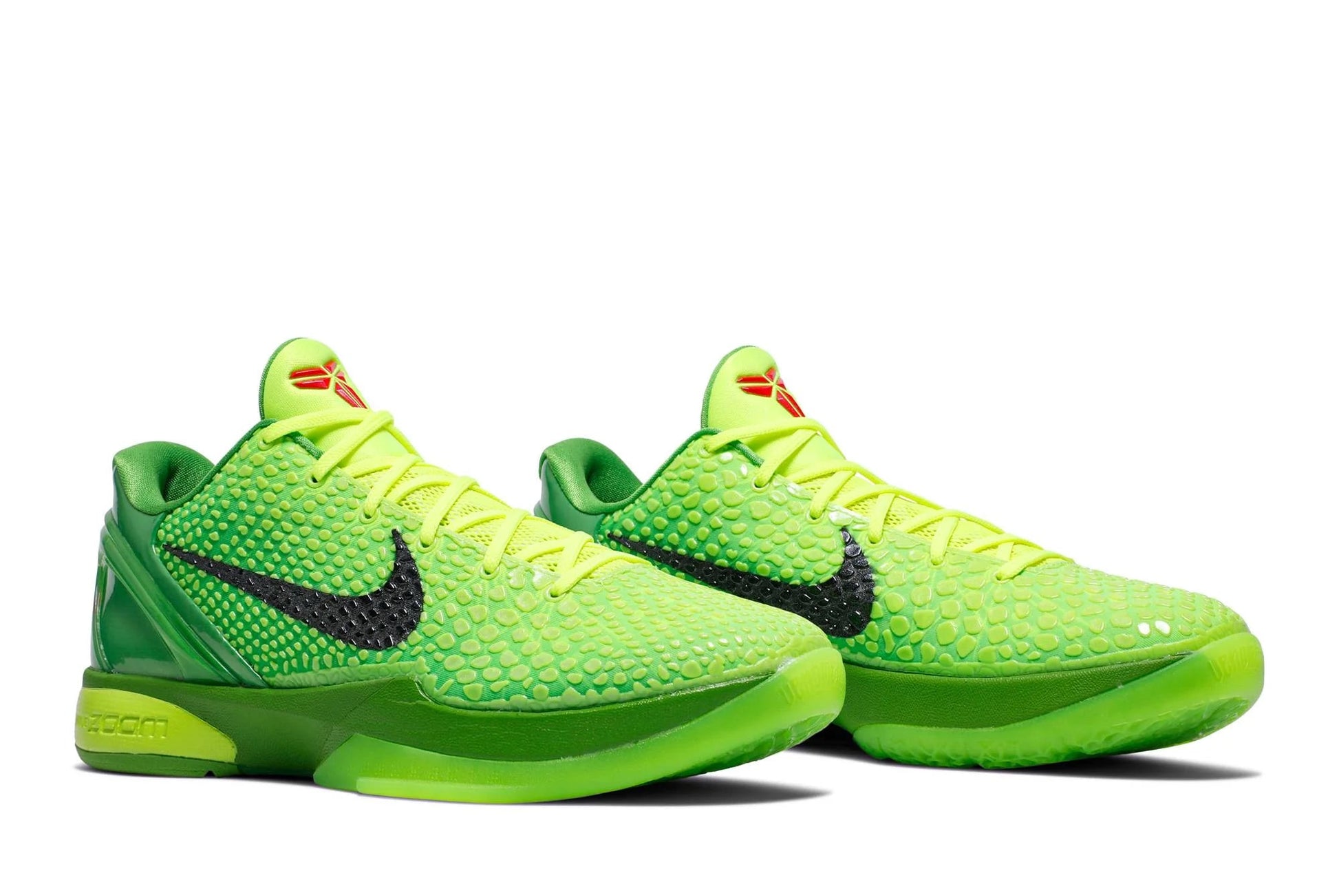Nike Zoom Kobe 6 Protro 'Grinch' CW2190-300 Holiday Edition Unfading Sneaker