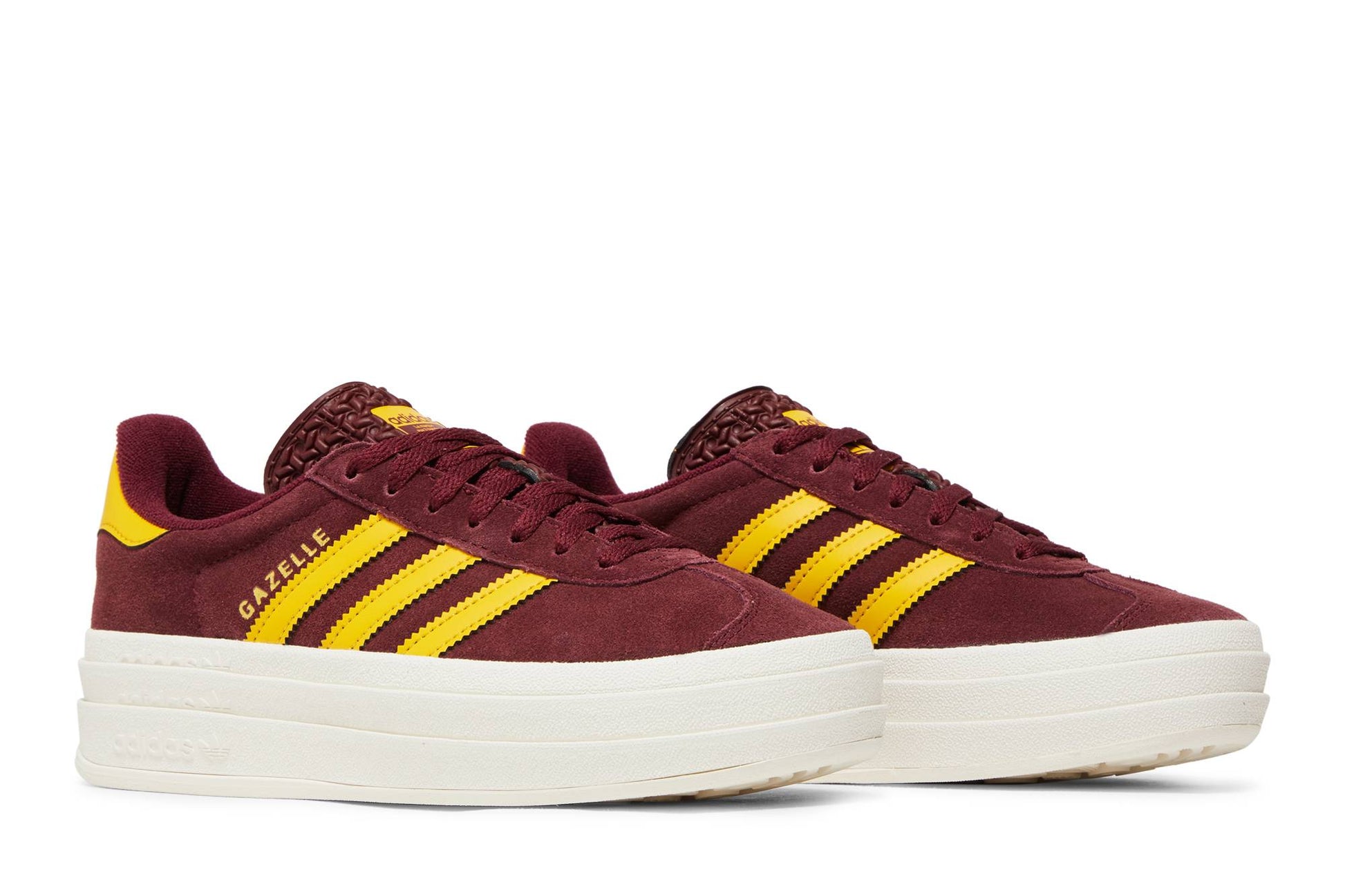( Women ) Adidas Gazelle Bold 'Shadow Red Gold' IF5195
