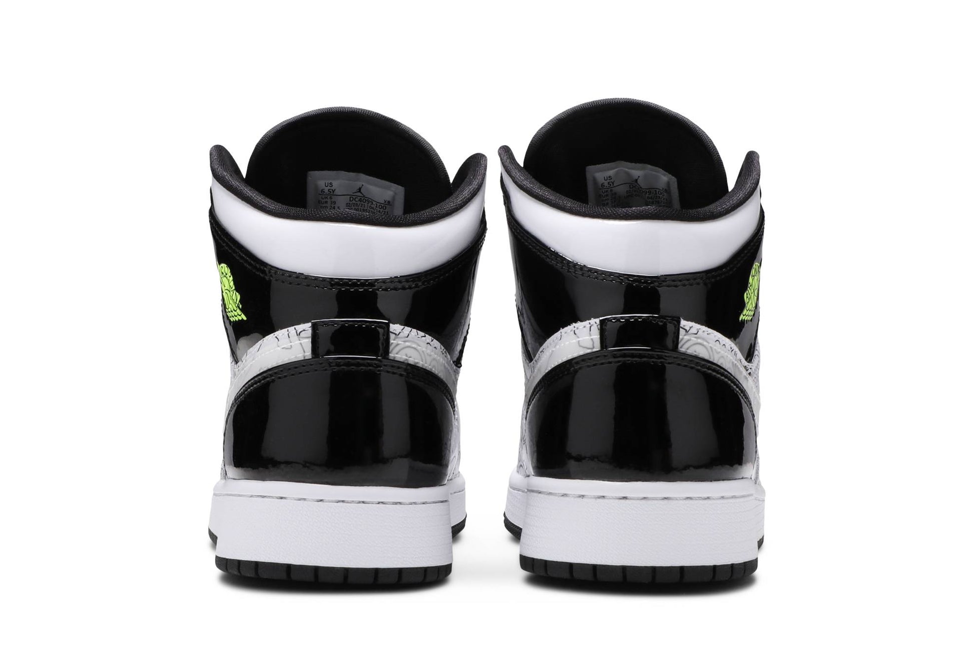 ( Grade School ) Air Jordan 1 Mid 'DIY' DC4099-100