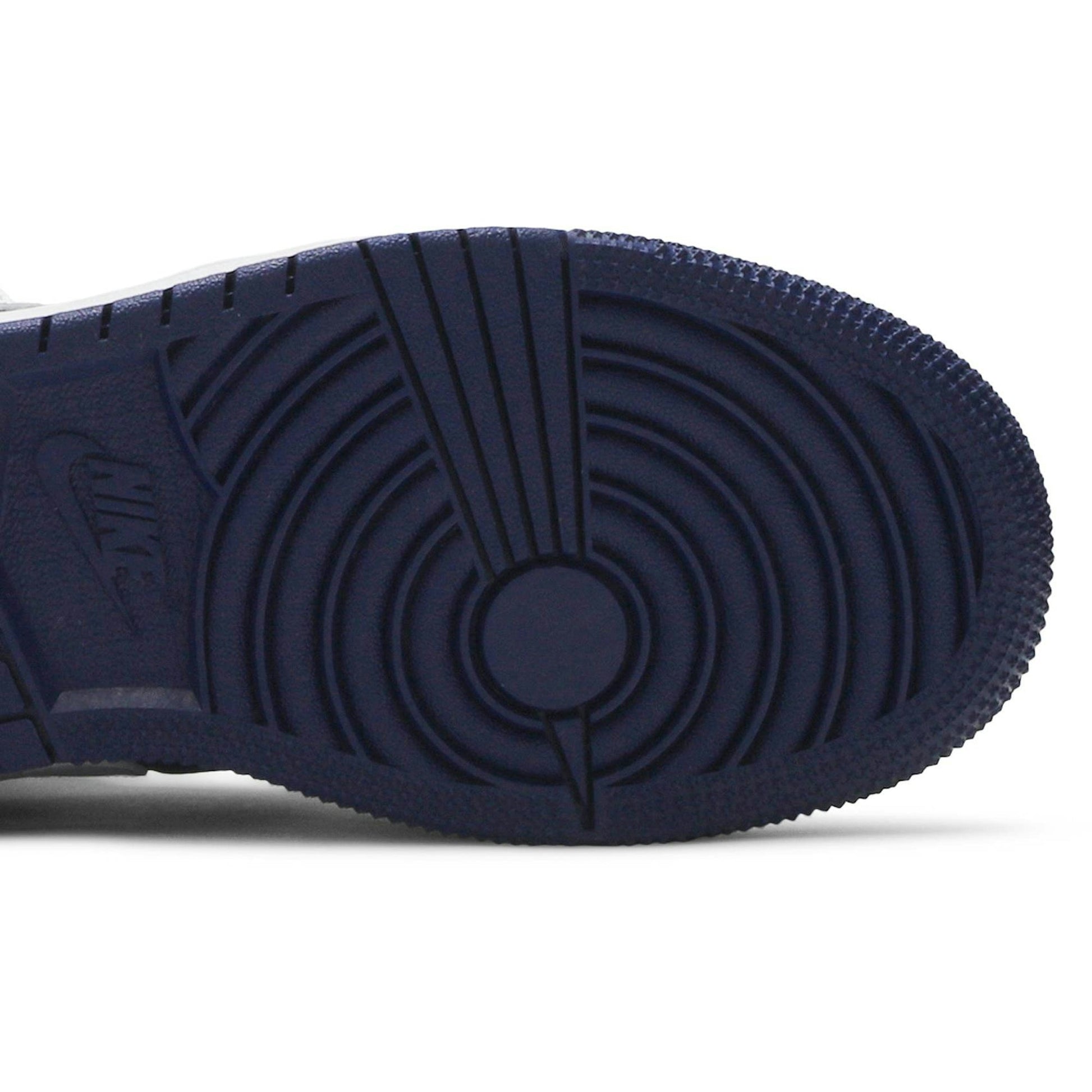 ( Grade School ) Air Jordan 1 Mid 'White Deep Royal Blue' 554725-131