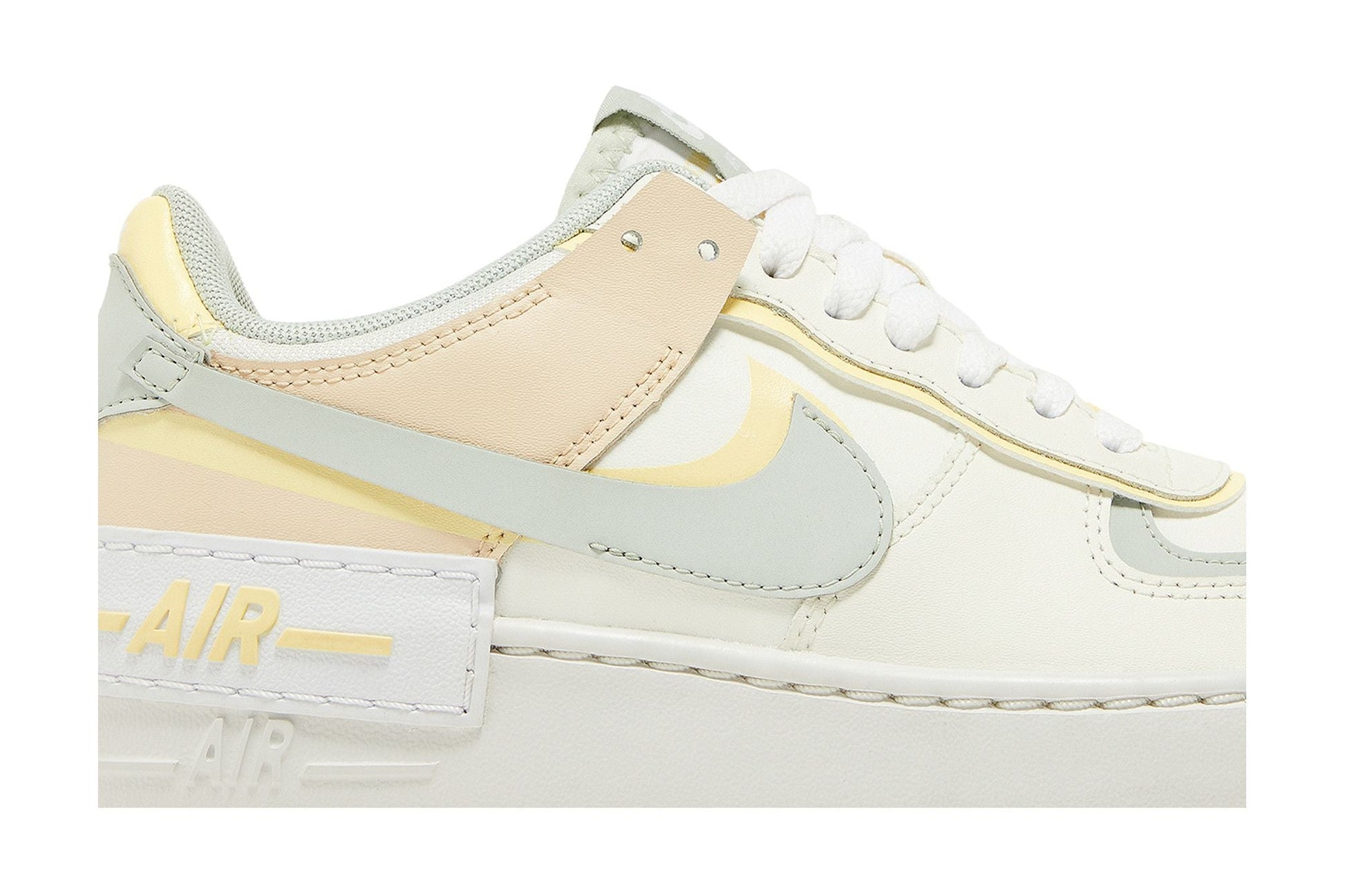 ( Women ) Nike Air Force 1 Shadow 'Pearl White Citron Tint' DR7883-101