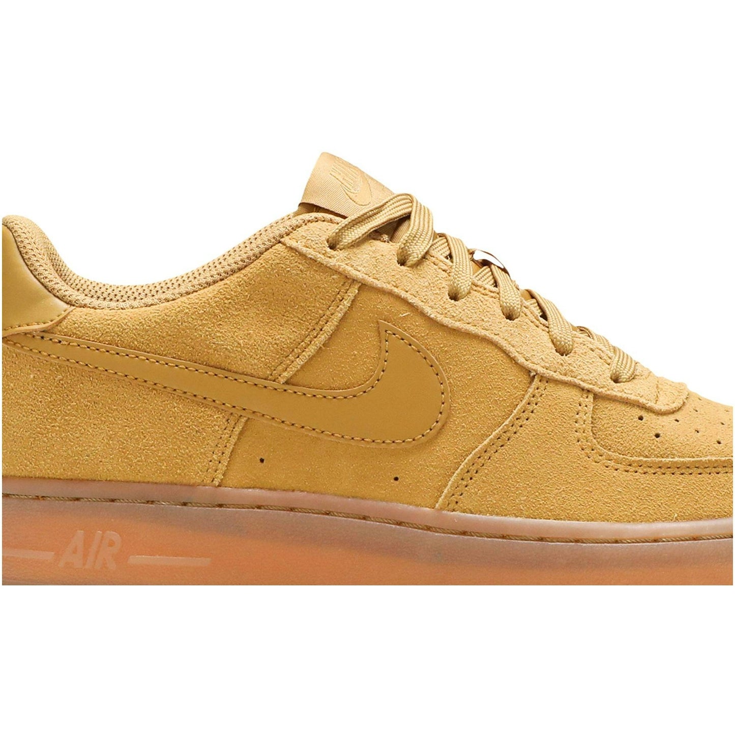 ( Grade School ) Nike Air Force 1 Low 'Wheat ( 2019 ) ' BQ5485-700