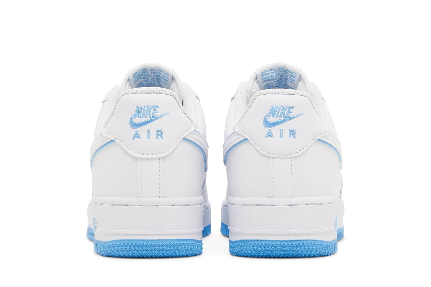 Nike Air Force 1 '07 Low White University Blue Sole DV0788-101