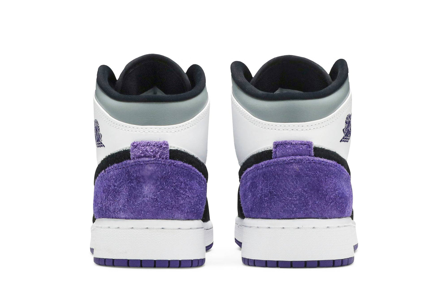 ( Grade School ) Air Jordan 1 Mid SE 'Varsity Purple' BQ6931-105