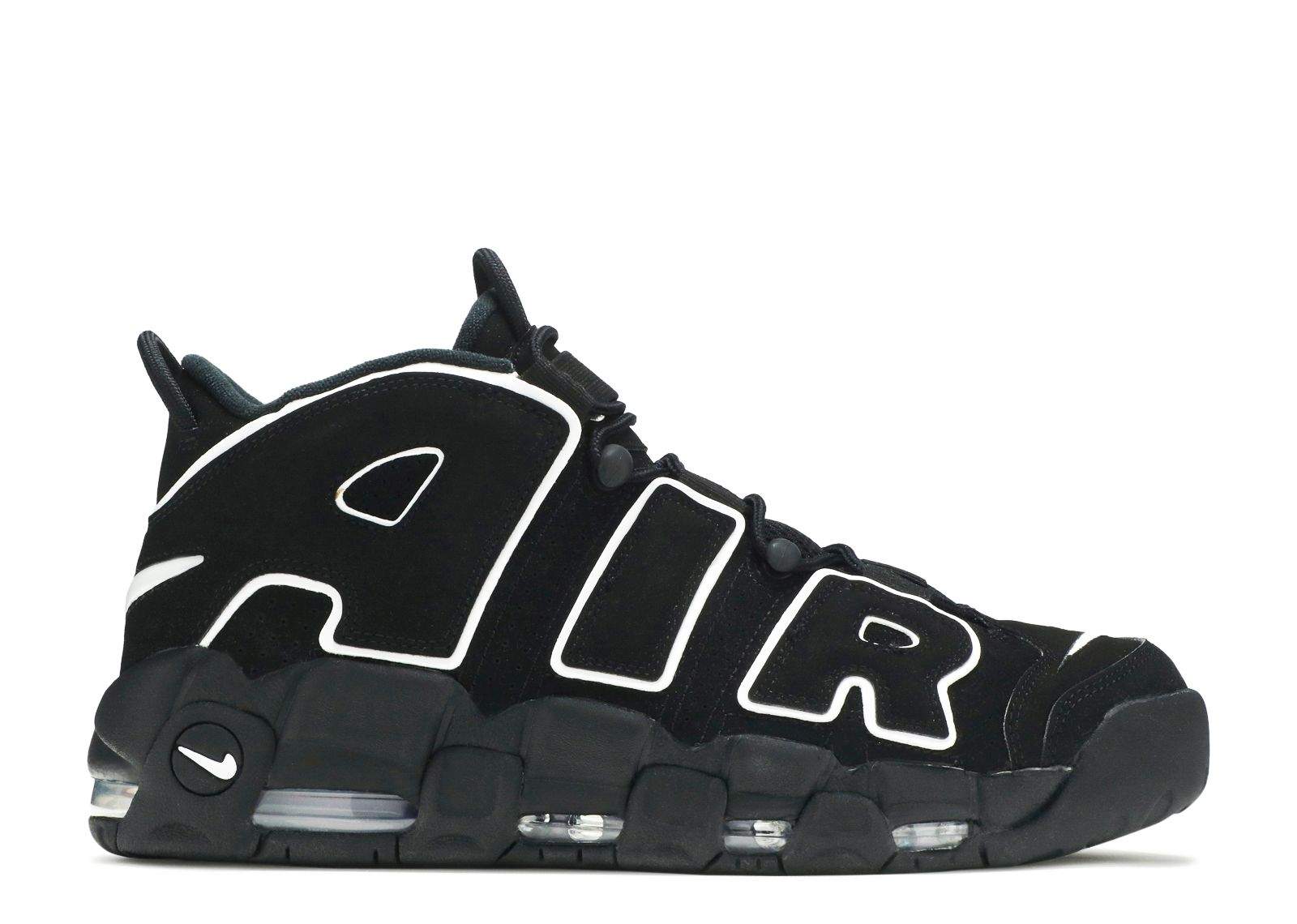 Nike Air More Uptempo 'Black White' 2020 414 Unfading Sneaker