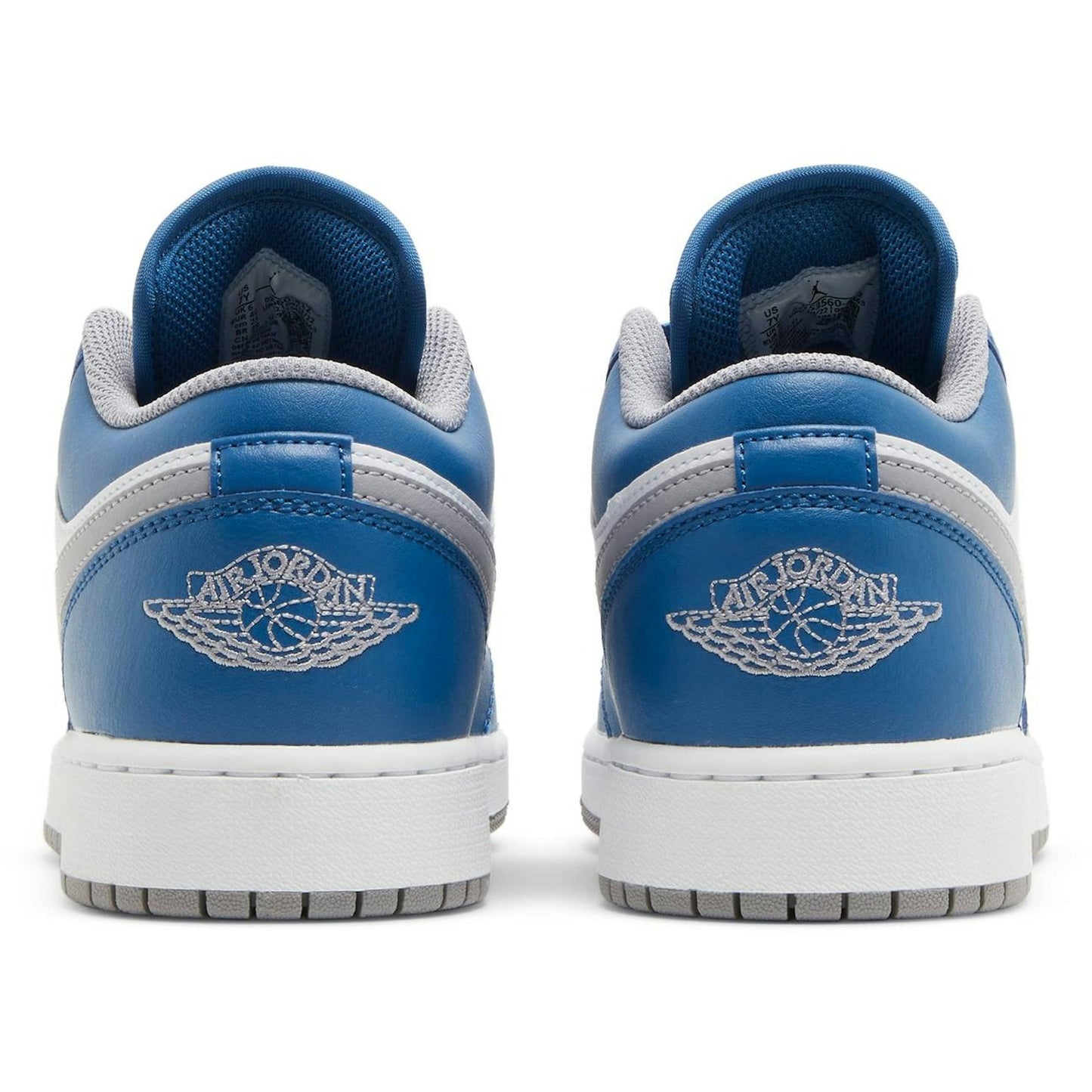 ( Grade School ) Air Jordan 1 Low 'True Blue Cement' 553560-412
