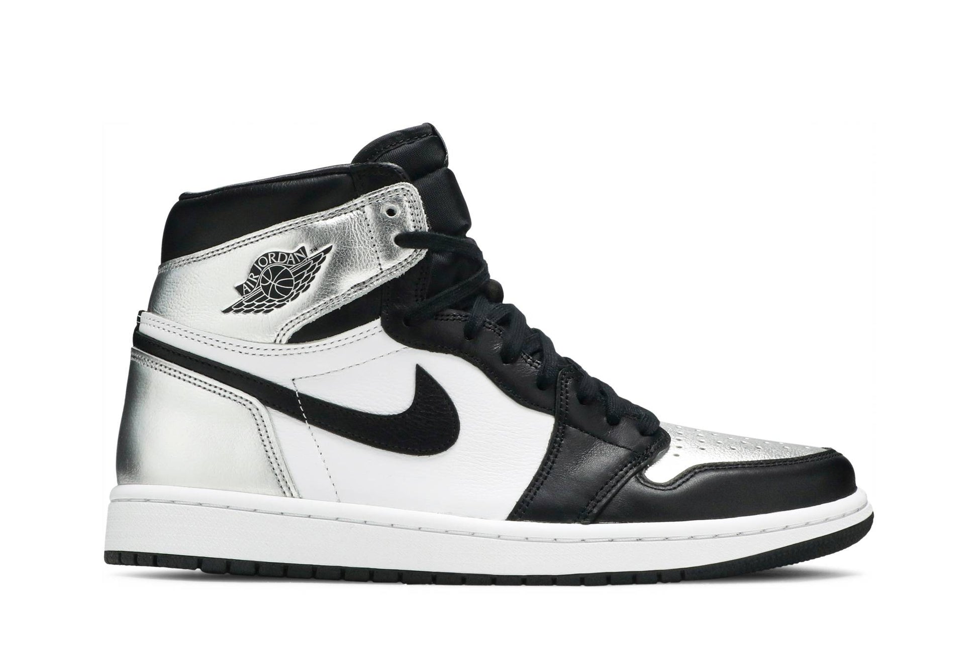 ( Women ) Air Jordan 1 Retro High OG 'Silver Toe' CD0461-001