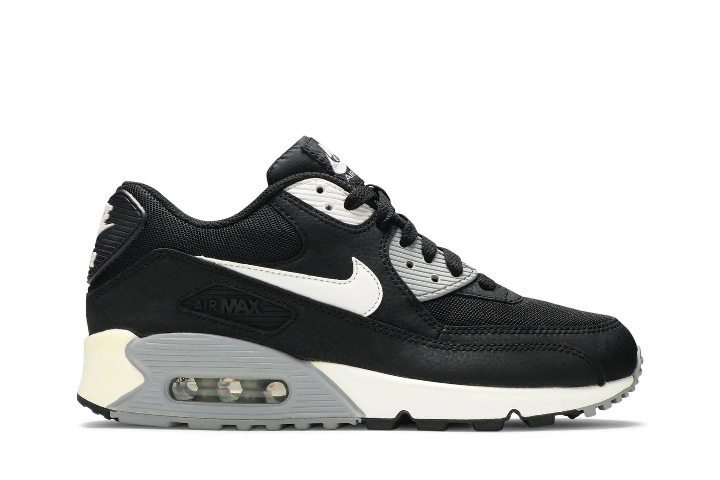 ( Women ) Nike Air Max 90 Essential 'Black Wolf Grey' 616730-012