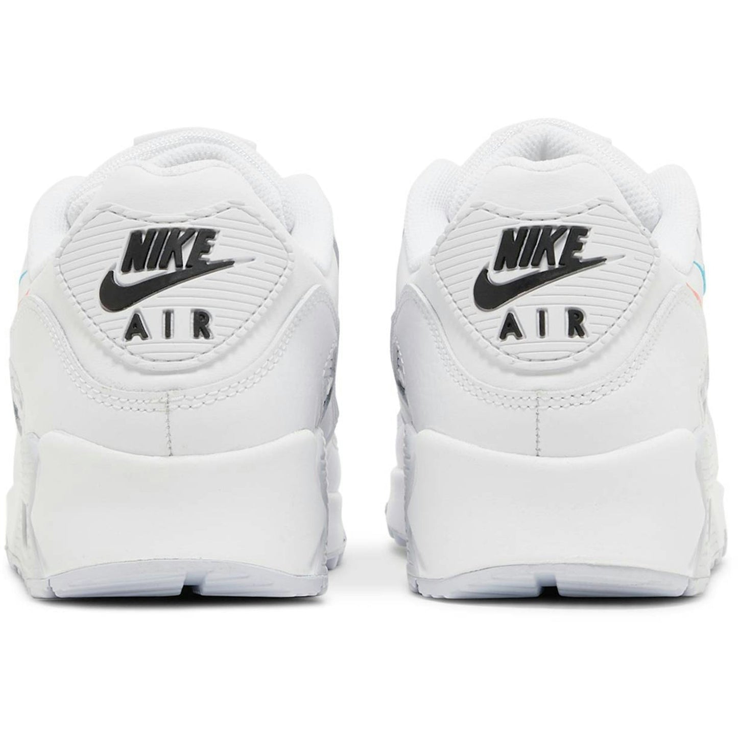 Nike Air Max 90 'Multi Swoosh – White Bright Crimson' FJ4223-100