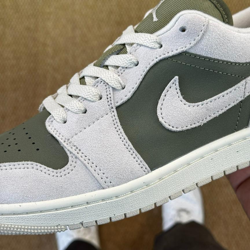 Jordan 1 Low SE Medium Olive Sail