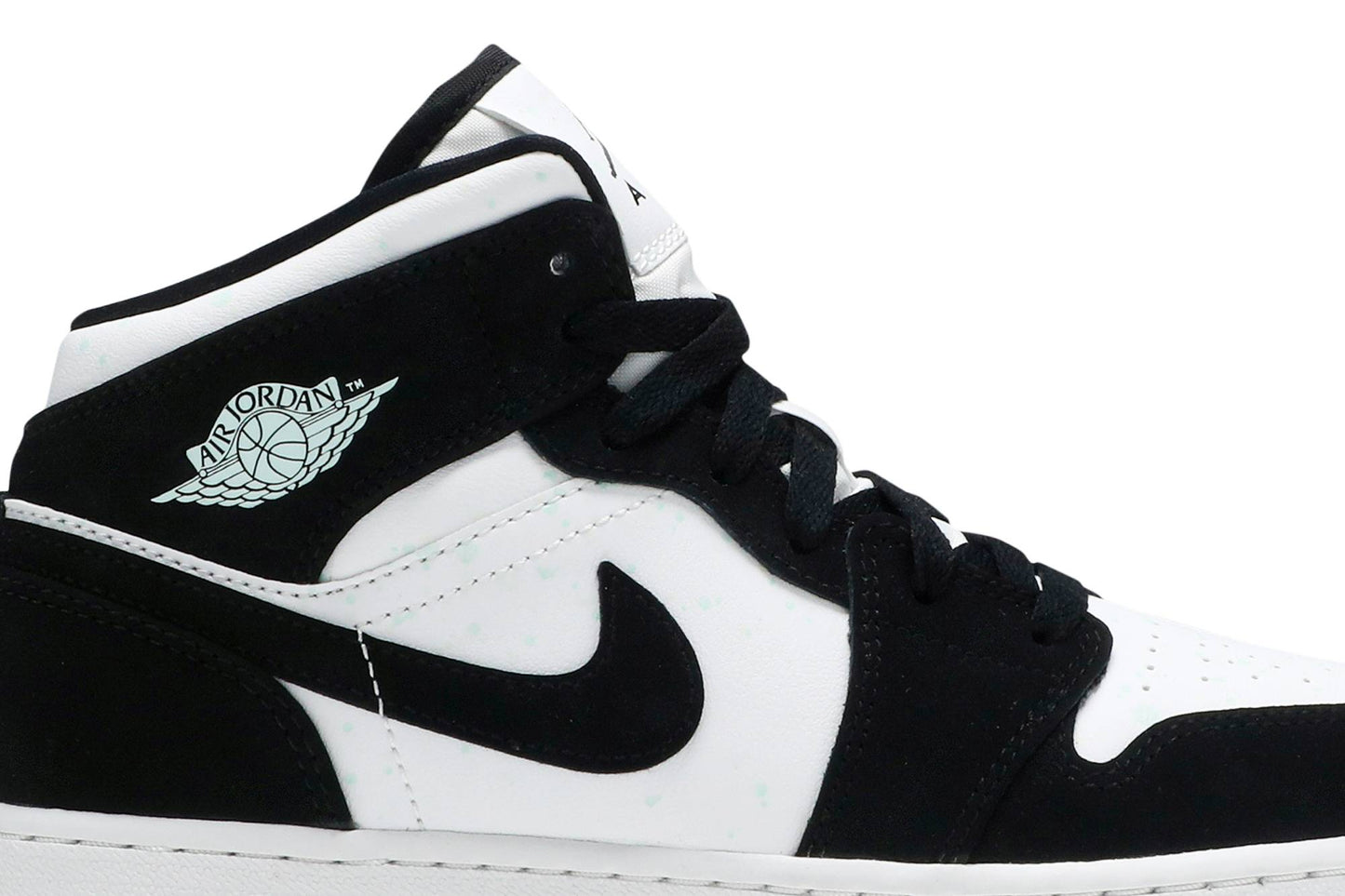 ( Grade School ) Air Jordan 1 Mid SE Glow In The Dark Panda BQ6931-103