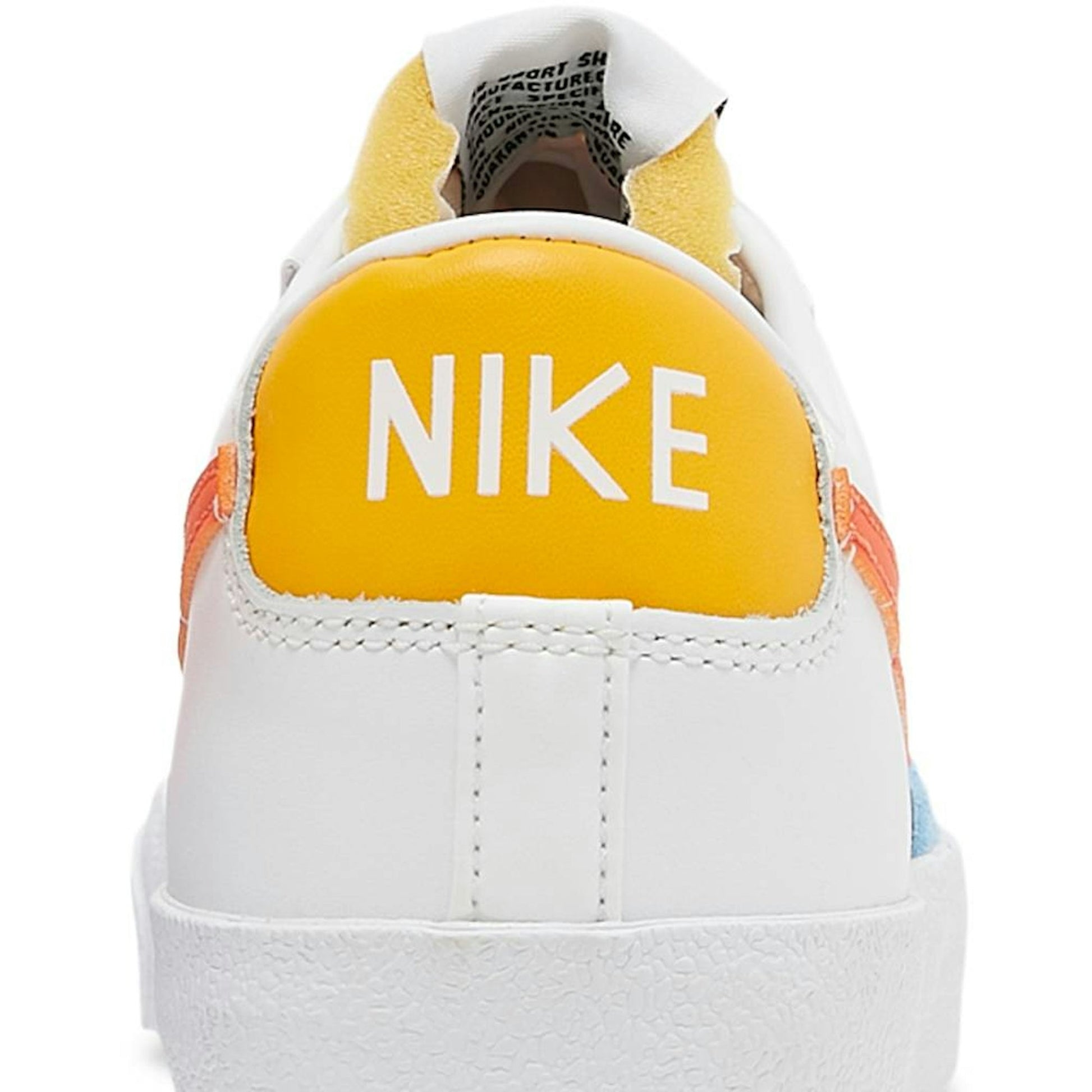 ( Women ) Nike Blazer Low '77 'White Orange' DC4769-105