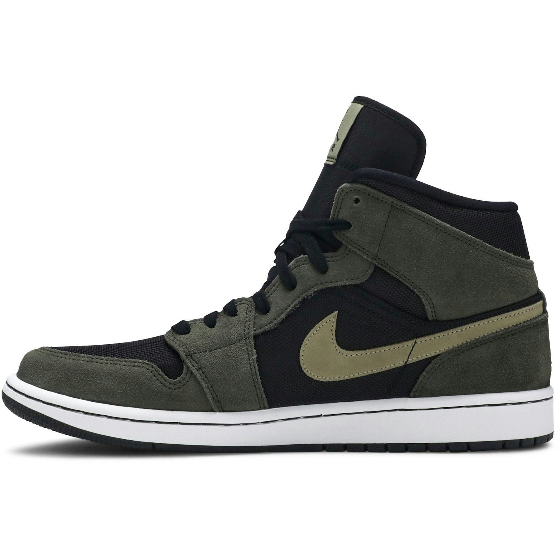 ( Women ) Air Jordan 1 Mid 'Olive' BQ6472-030