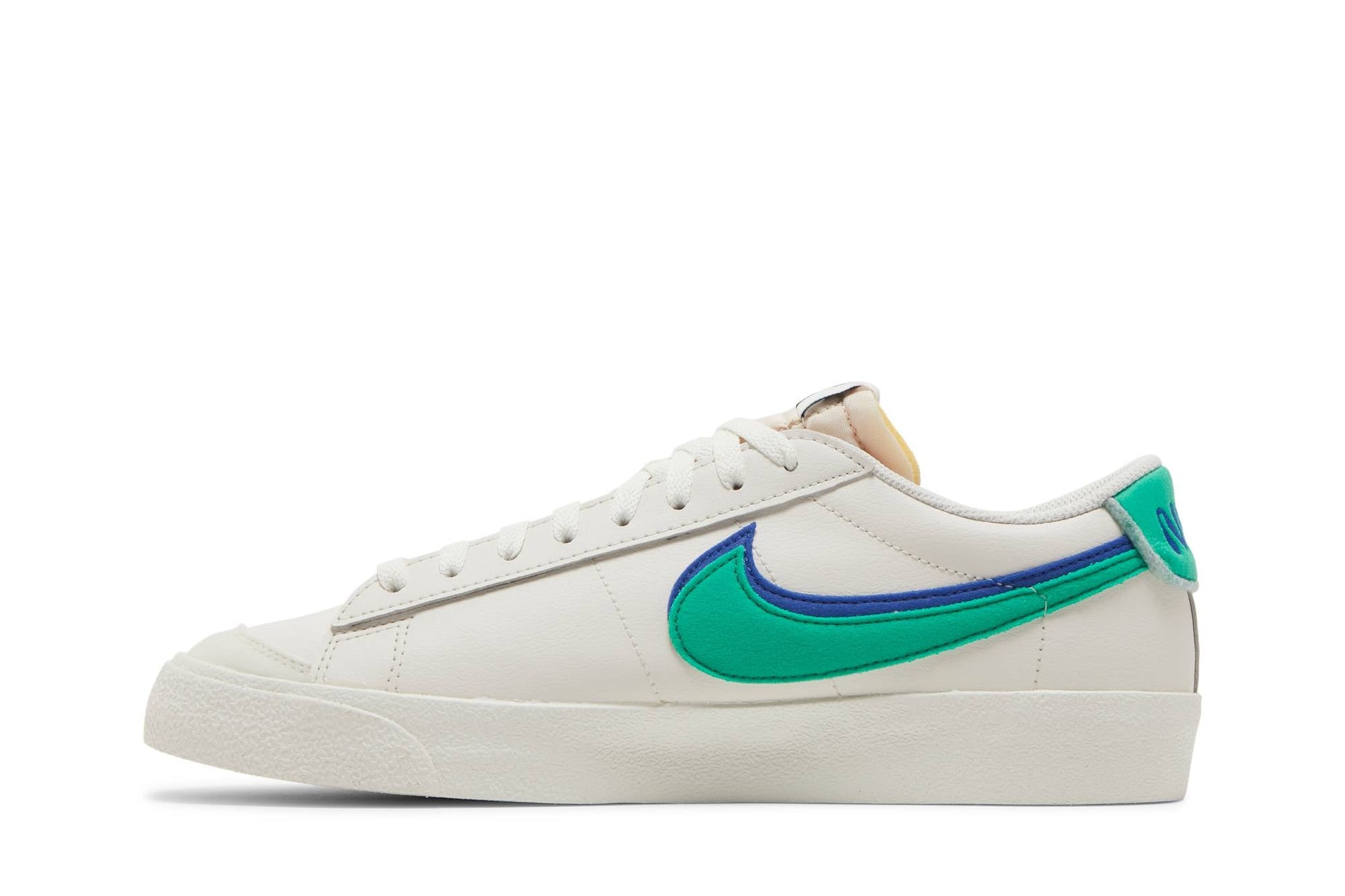 Nike Blazer Low 72 Double Swoosh 'Sail Green Blue' DO9777-001