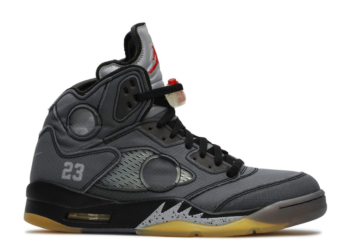 Off-White X Air Jordan 5 Retro SP 'Muslin' Everlasting Sneaker