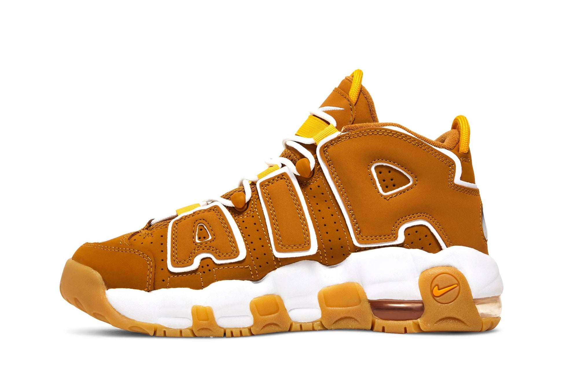 ( Grade School ) Nike Air More Uptempo Wheat DQ4713-700