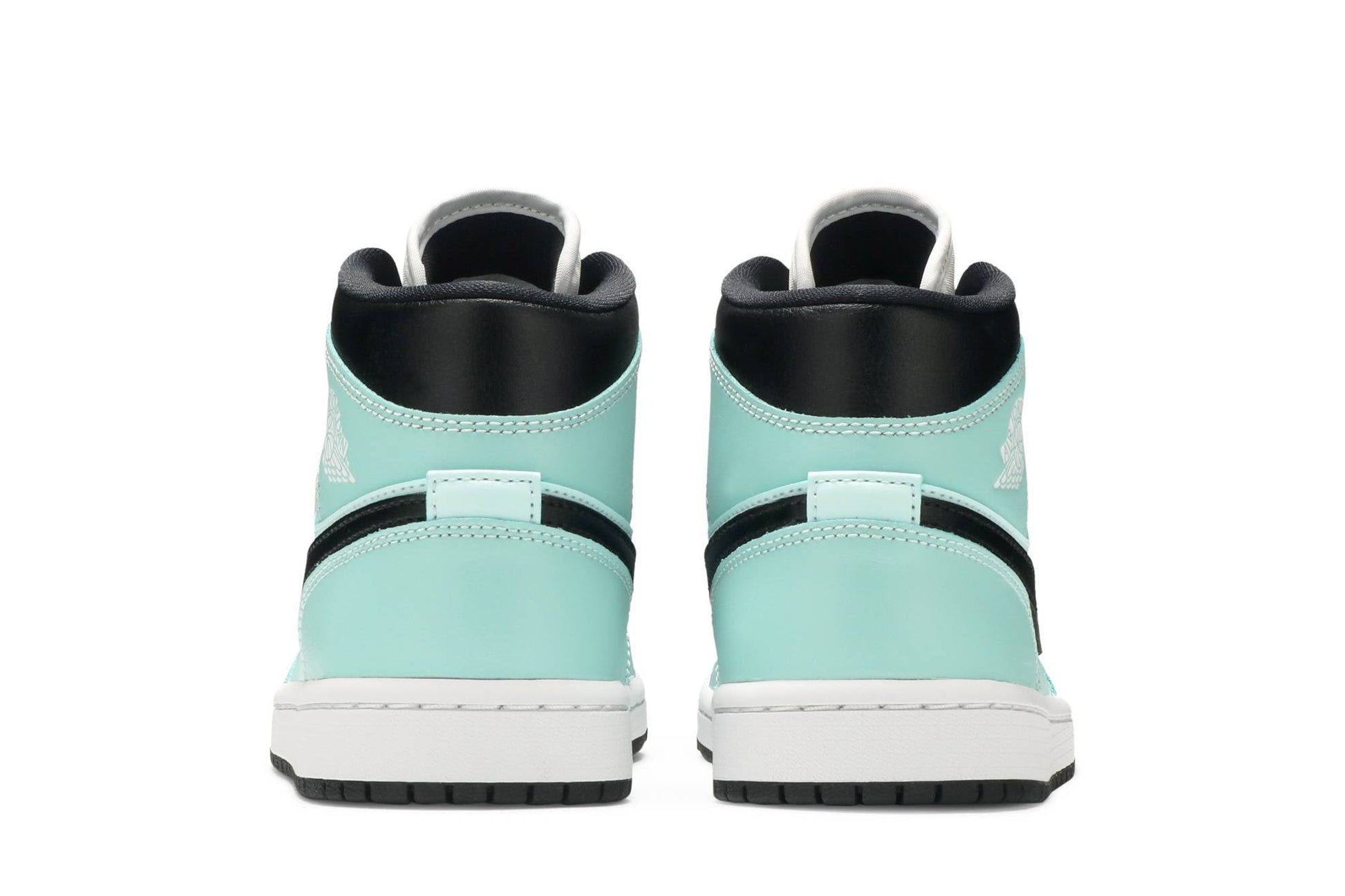 ( Women ) Air Jordan 1 Mid Aqua Black BQ6472-300