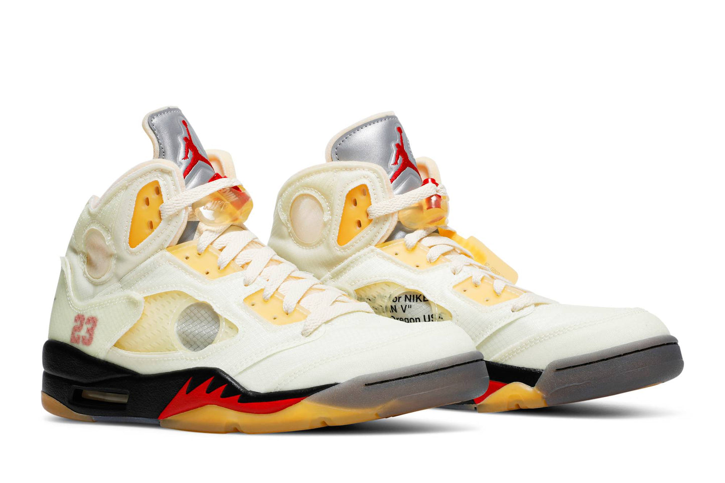 Off-White X Air Jordan 5 SP Sail DH8565-100