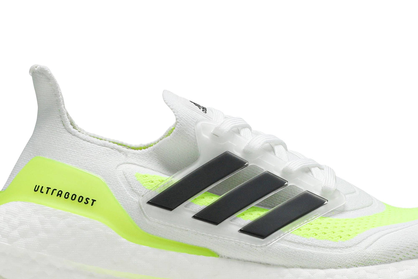 Adidas UltraBoost 21 'White Solar Yellow' FY0377