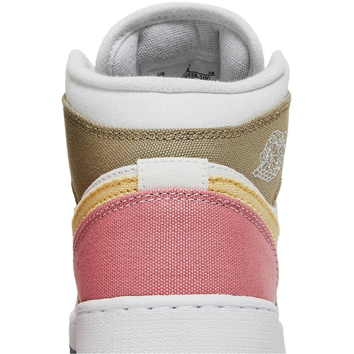 ( Grade School ) Air Jordan 1 Mid 'Pastel Grind' DJ0338-100