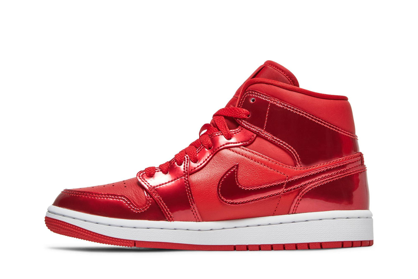 ( Women ) Air Jordan 1 Mid SE Red Pomegranate DH5894-600