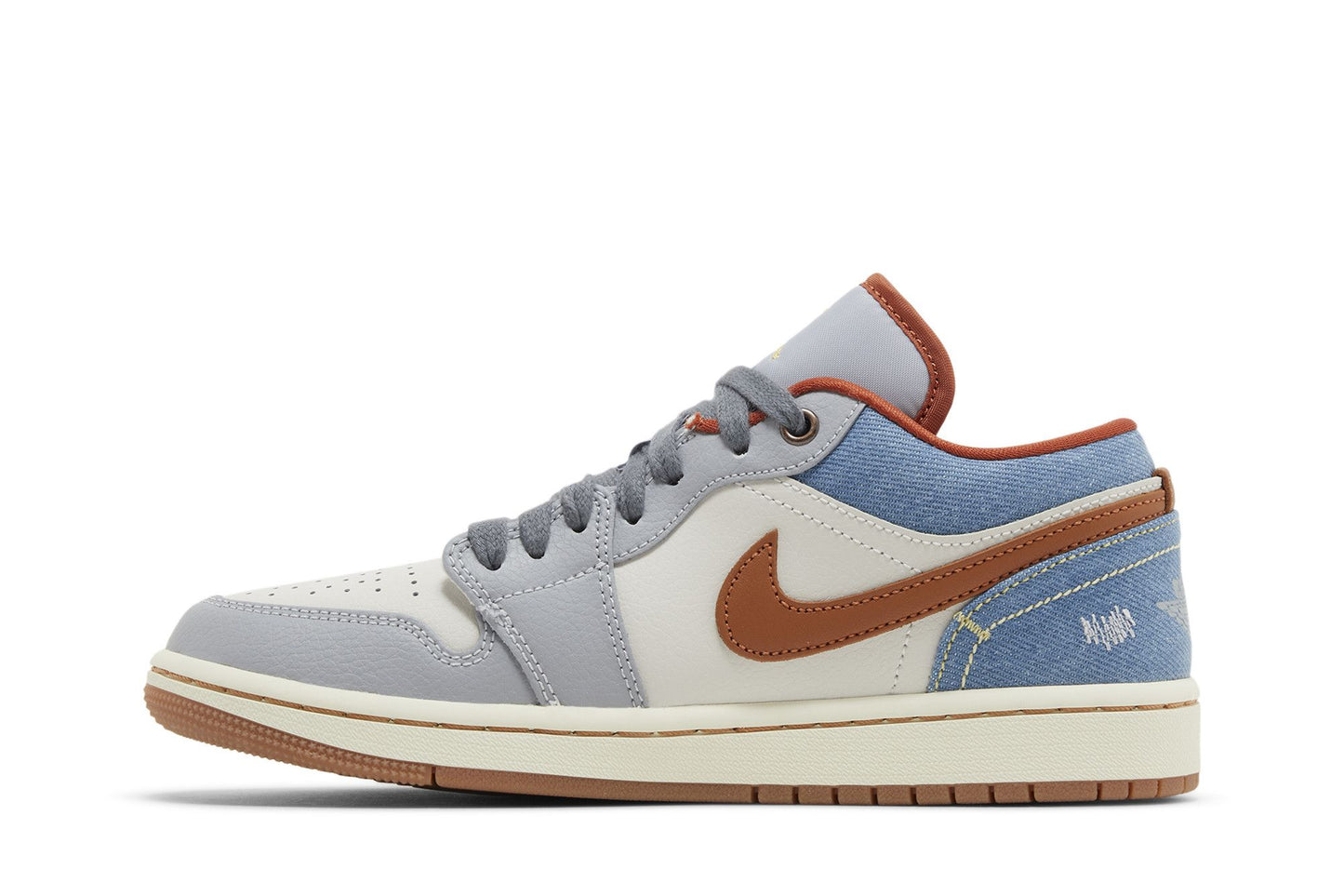 ( Women ) Air Jordan 1 Low Phantom Denim FZ5045-091