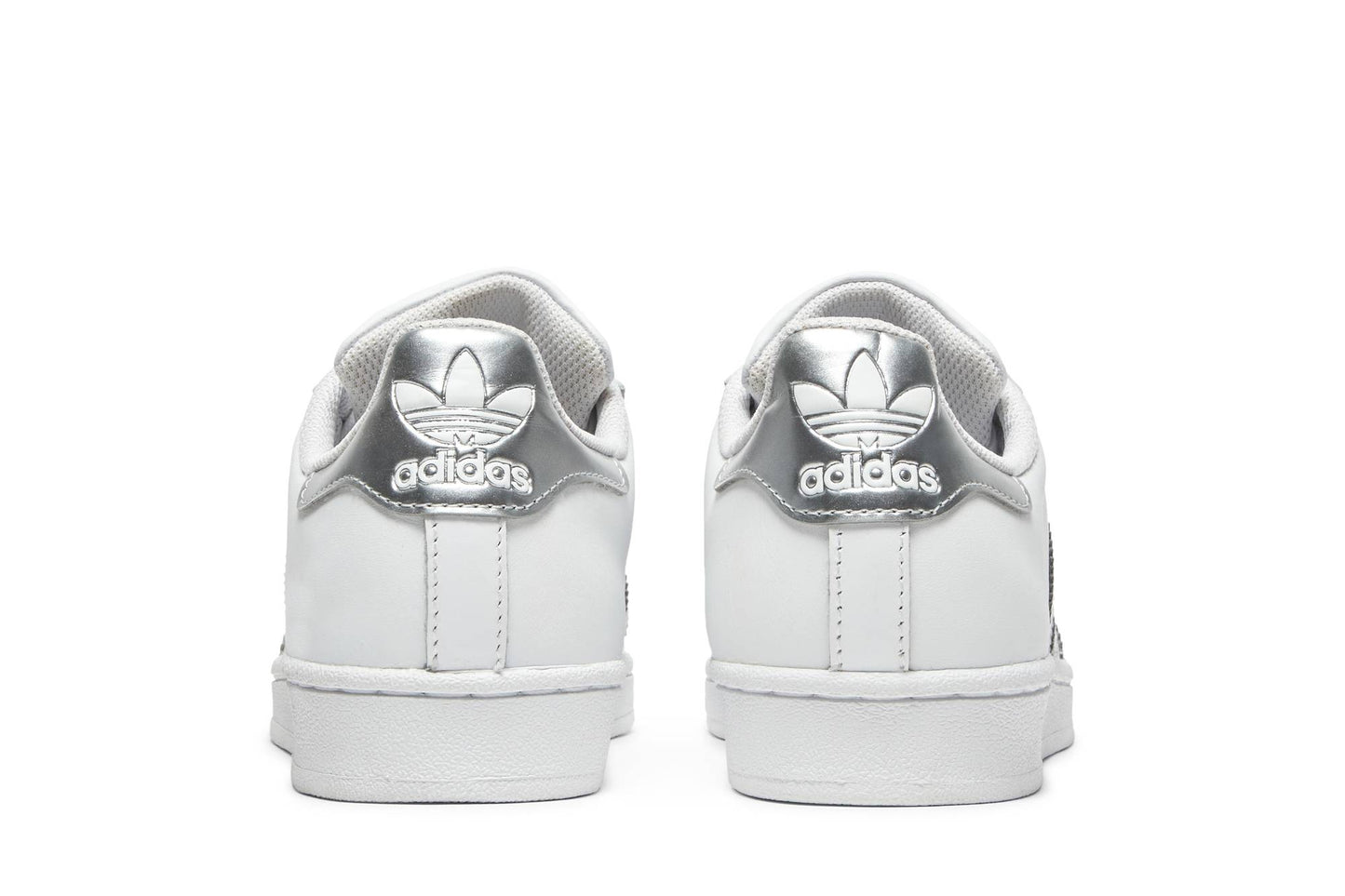 ( Women ) Adidas Superstar 'White Silver Metallic' AQ3091