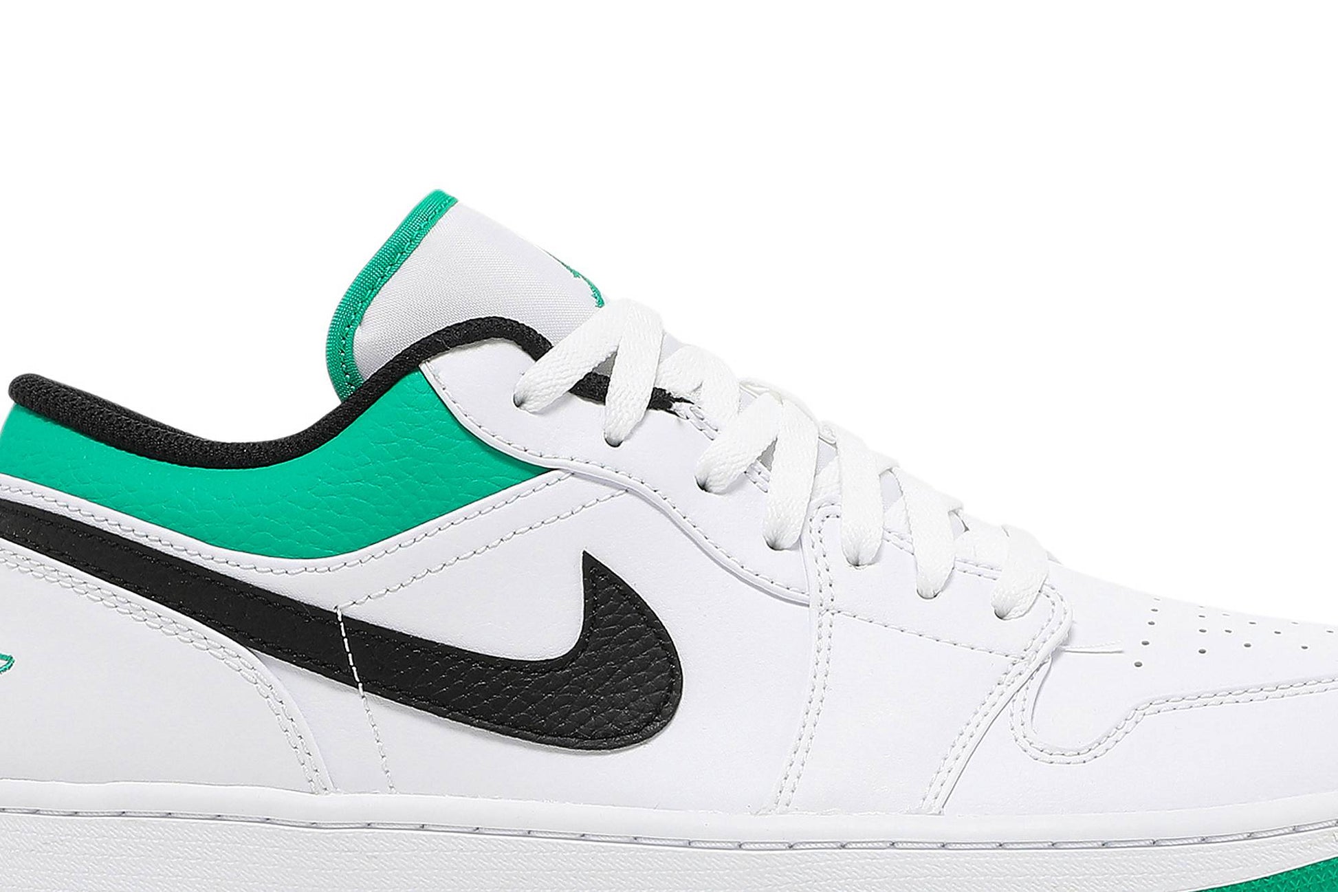 Air Jordan 1 Low 'White Lucky Green' 553558-129