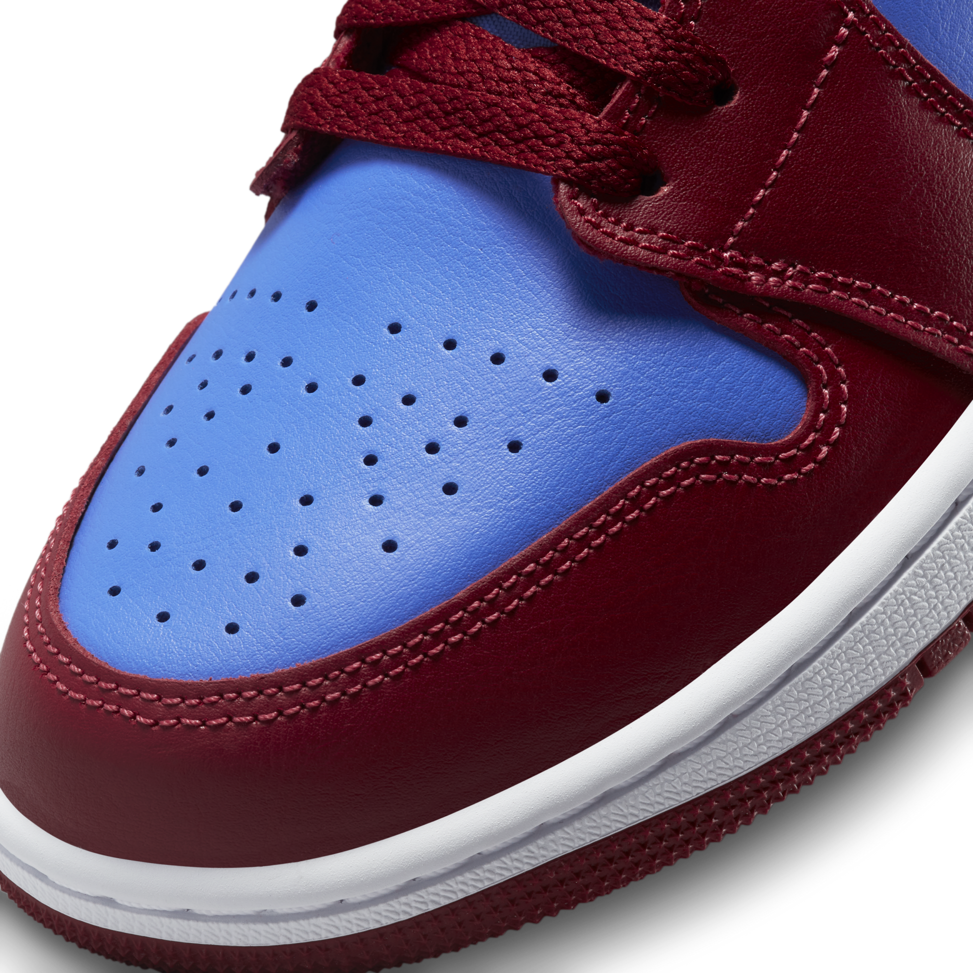 ( Women ) Air Jordan 1 Low 'Deep Red Blue' DC0774-604