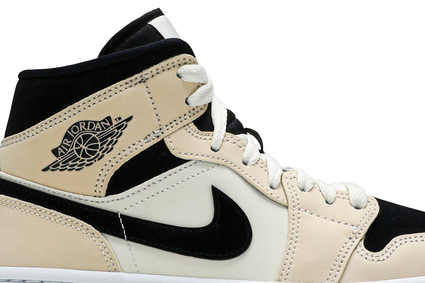 ( Women ) Air Jordan 1 Mid Barely Orange BQ6472-800