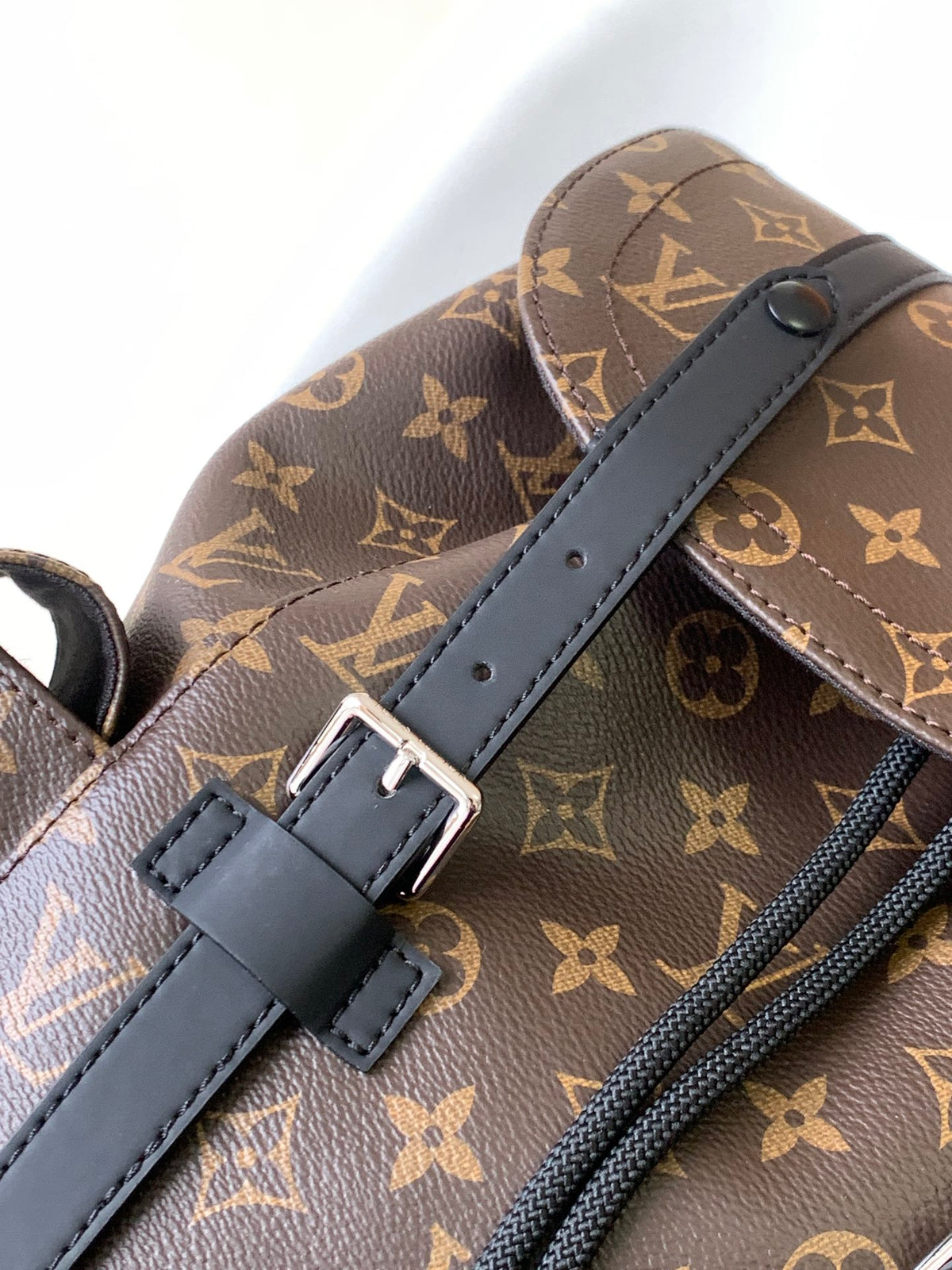 Louis Vuitton Christopher PM Backpack Monogram Macassar Canvas